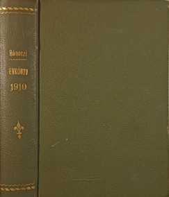 Bnczi Jzsef  (Szerk.) - Az Izr. Magyar Irodalmi Trsulat Kiadvnyai XXXI. vknyv 1910.