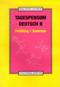 Los Monika - Olaszy Kamilla - Tagespensum Deutsch II.