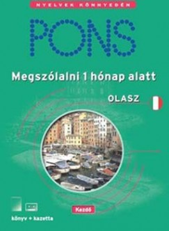 Pons - Megszlalni 1 hnap alatt - Olasz kezd (knyv+kazetta)