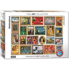 Mesterm�vek koll�zs, 1000 db-os puzzle (EUROGRAPHICS, 6000-5766)
