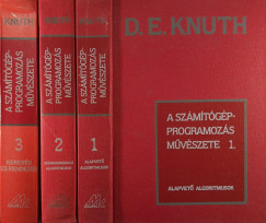 D. E. Knuth - A sz�m�t�g�p-programoz�s m�v�szete 1-3.