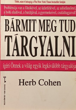 Herb Cohen - Brmit meg tud trgyalni