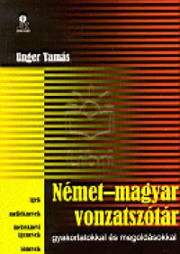 Unger Tams - Nmet - magyar vonzatsztr