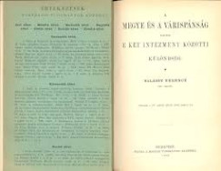 A megye �s a v�risp�ns�g, vagyis e k�t int�zm�ny k�z�tti k�l�nbs�g