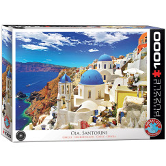 Oia Santorini, G�r�gorsz�g, 1000 db-os puzzle (EUROGRAPHICS, 6000-0944)