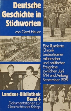 Gerd Heuer - Deustche Geschichte in Stichworten