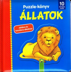 Puzzle-knyv: llatok