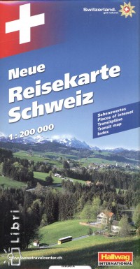 Reisekarte Schweiz