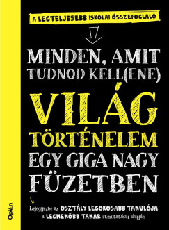 Vil�gt�rt�nelem egy giga nagy f�zetben