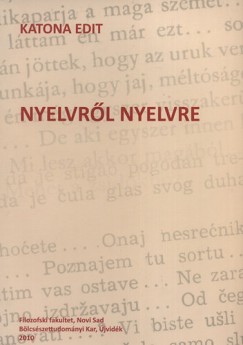 Katona Edit - Nyelvről nyelvre