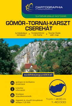 Gmr-Tornai-karszt s Csereht turistakalauz 1:40 000
