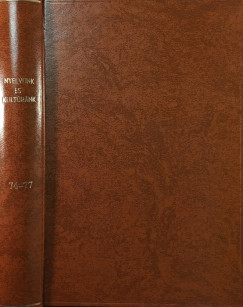 Imre Samu   (Szerk.) - Nyelv�nk �s kult�r�nk (74-77)