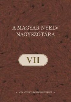 Ittzs Nra   (Szerk.) - A magyar nyelv nagysztra VII.