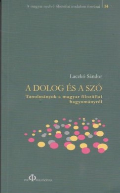 Laczk� S�ndor - A dolog �s a sz�