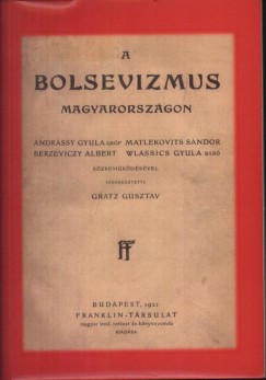 Kupa Lszl   (Vl.) - A bolsevizmus Magyarorszgon