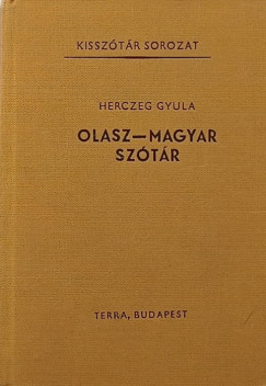 Herczeg Gyula - Olasz-magyar szótár