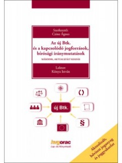 Czine Ágnes (Szerk.) - Az új Btk. és a kapcsolódó jogforrások, bírósági iránymutatások