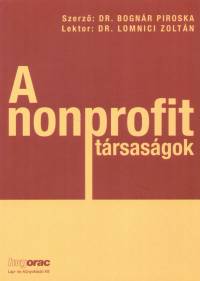 Dr. Bognr Piroska - A nonprofit trsasgok