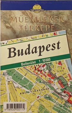 Budapest memlkek trkpe (1:10000)