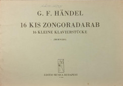 Herndi Lajos   (Szerk.) - 16 kis zongoradarab (G. F. Hndel)