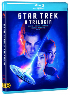 J.J. Abrams - Justin Lin - Star Trek: A trilgia - 3 Blu-ray kzs tokban