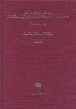Mayer Gyula   (Szerk.) - Iani Pannonii Opera Quae Supersunt Omnia III.