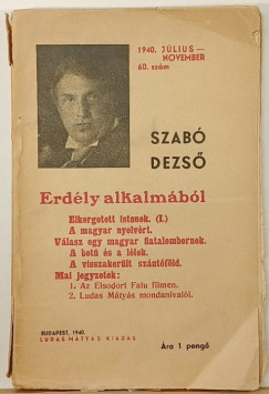 Szab Dezs - Erdly alkalmbl
