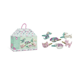 Csill�mos hajcsat k�sz�t� k�szlet 6 db-os +5 �ves kort�l