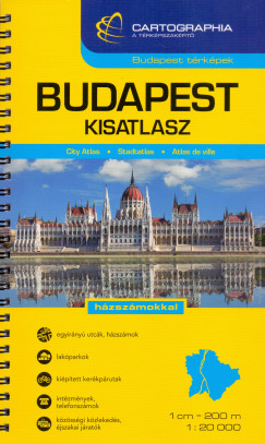 Szalamonidesz Sndor   (Szerk.) - Szigeti Borbla   (Szerk.) - BUDAPEST KISATLASZ 1:20 000 "SC"