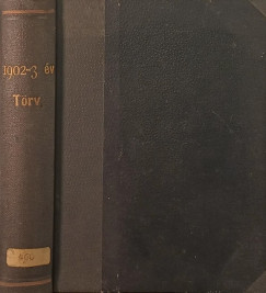 Az 1902-03. évi törvények gyűjteménye