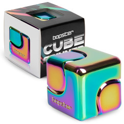 Bopster fidget fém kocka többszínű