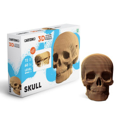 Koponya 3D festhet� karton puzzle (Cartonic)