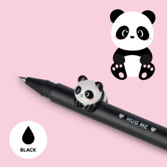 Panda figur�s, zsel�s toll fekete tint�val (LEGAMI - LOVELY FRIENDS, 0,5 mm, cser�lhet� figura)