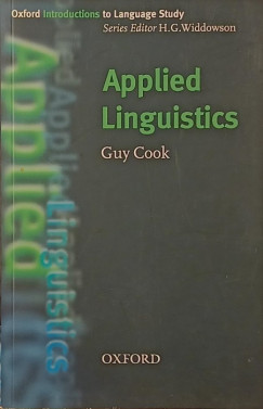 H. G. Widdowson - Applied Linguistics