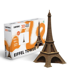 Eiffel-torony 3D festhet� fapuzzle (Cartonic)