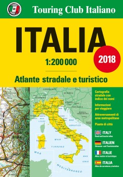 Olaszorszg atlasz - 1:200 000 - 2018
