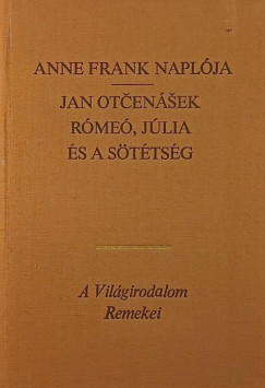 Anne Frank - Jan Otcenasek - Anne Frank naplja - Rme, Jlia s a sttsg