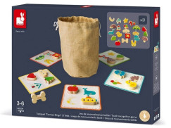 Fa figurák - tapintásfejlesztő játék kicsiknek (Janod,J05318)