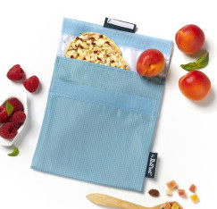 Roll'eat SG-Acsb Snack'n'Go Active Silverblue Snack  t�ska �jrahaszn�lhat�