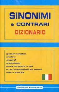 SINONIMI E CONTRARI-DIZIONARIO