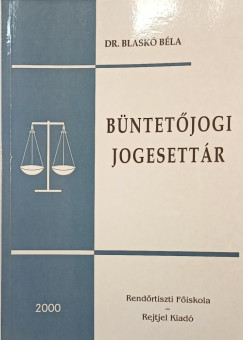 Dr. Blask Bla - Bntetjogi jogesettr