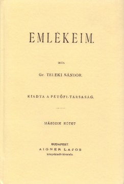 Teleki Sndor - Emlkeim. Msodik ktet