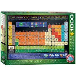 Az elemek periódusos rendszere, 1000 db-os puzzle (EUROGRAPHICS, 6000-1001)