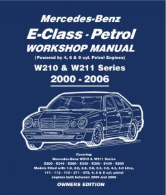 Lund Gordon - Mercedes E Class Petrol Workshop Manual W210 & W211 Series