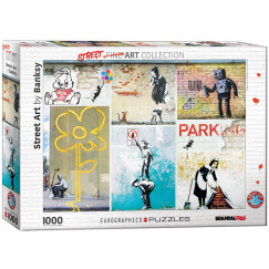 Banksy - Utcai m�v�szet, 1000 db-os puzzle (EUROGRAPHICS, 6000-5765)