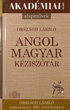 Orszgh Lszl - Angol-magyar kzisztr