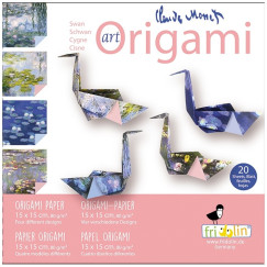 Origami pap�r, Monet, 20 lap, 15�15 cm