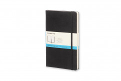 Moleskine notesz - QP066 kem�ny fekete "L" pontozott