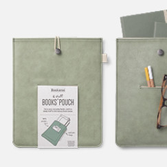 Bookaroo Zöld Könyv és irattartó tok (Fern árnyalat)