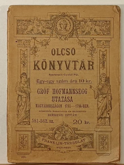 Gróf Hofmannsegg utazása
